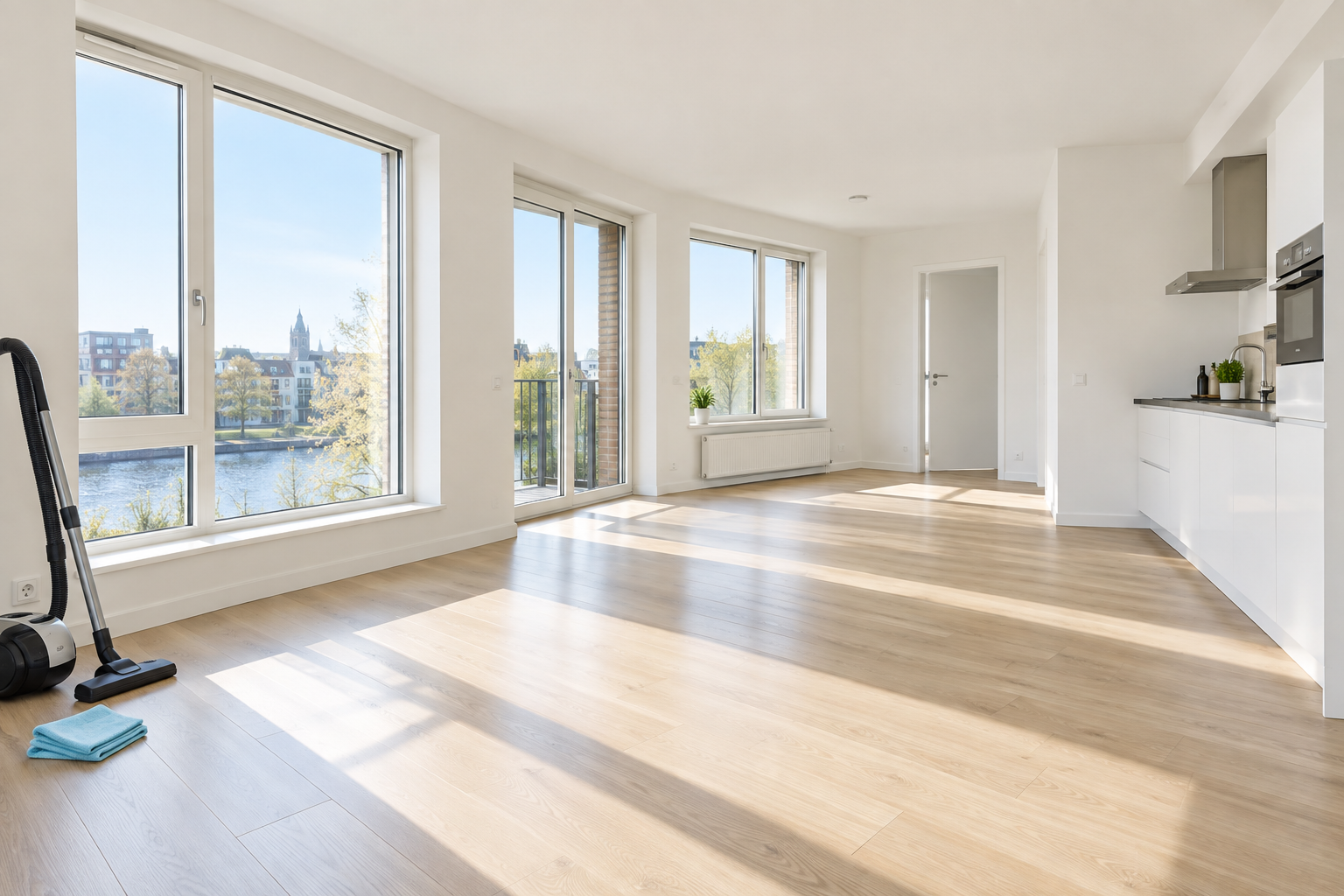 Schone woning voor oplevering